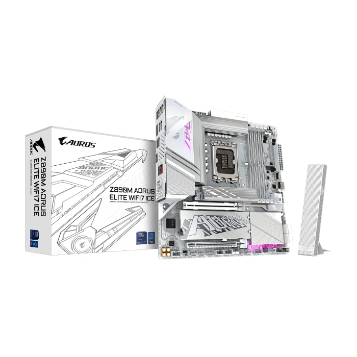 مادربرد گیگابایت مدل Z890M AORUS ELITE WIFI7 ICE